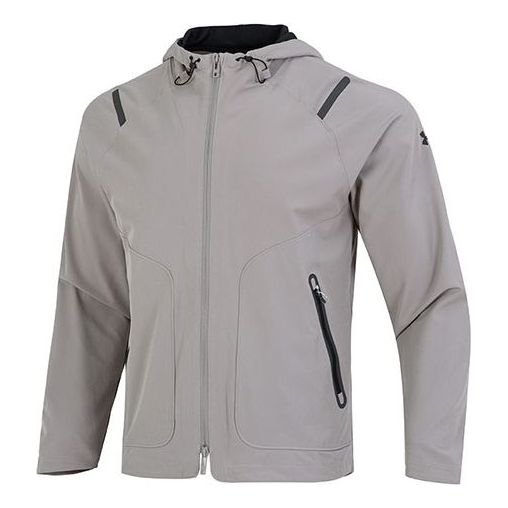 Vetrovka Under Armour Unstoppable Hooded Shell Jacket Šedá | 1370494-294, 0