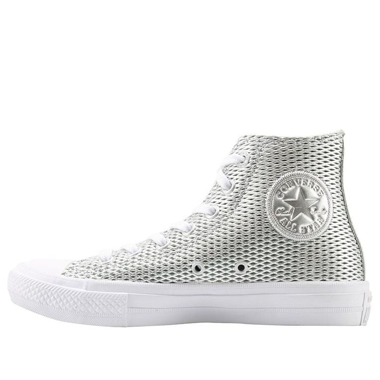 Tenisky a topánky Converse Chuck Taylor All Star 2 High 'Perforated' Metalická | 555798C