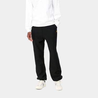 Tepláky Carhartt WIP American Script Sweat Pant Čierna | I032328_89_XX, 2