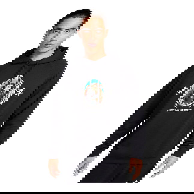 Mikina Nike Lebron Lion Print Fleece Pullover Hoodie Čierna | FB7124-010