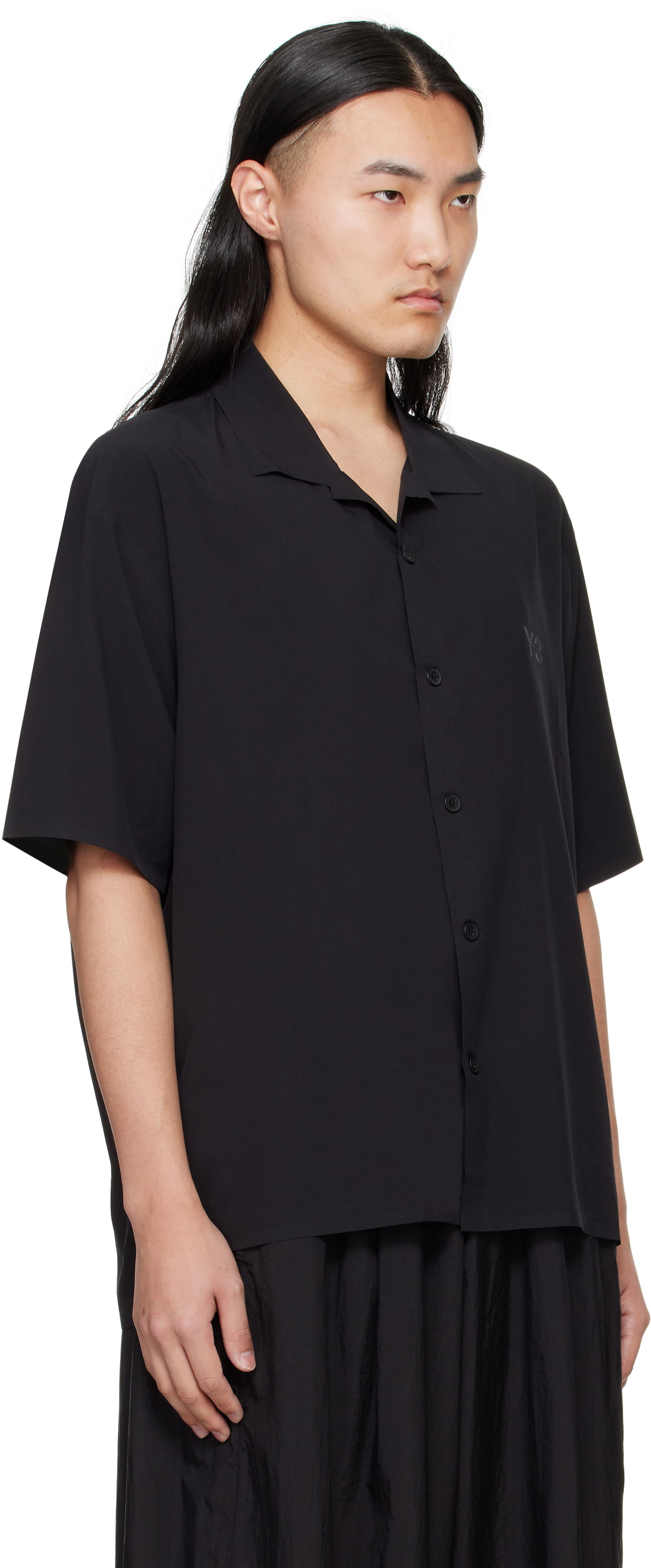 Košeľa Y-3 Y-3 Lite Woven Shirt Čierna | JD1457, 1