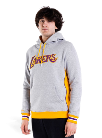 Mitchell & Ness Premium Fleece Los Angeles Lakers Hoodie FPHD1040-LALYYPPPGHYW