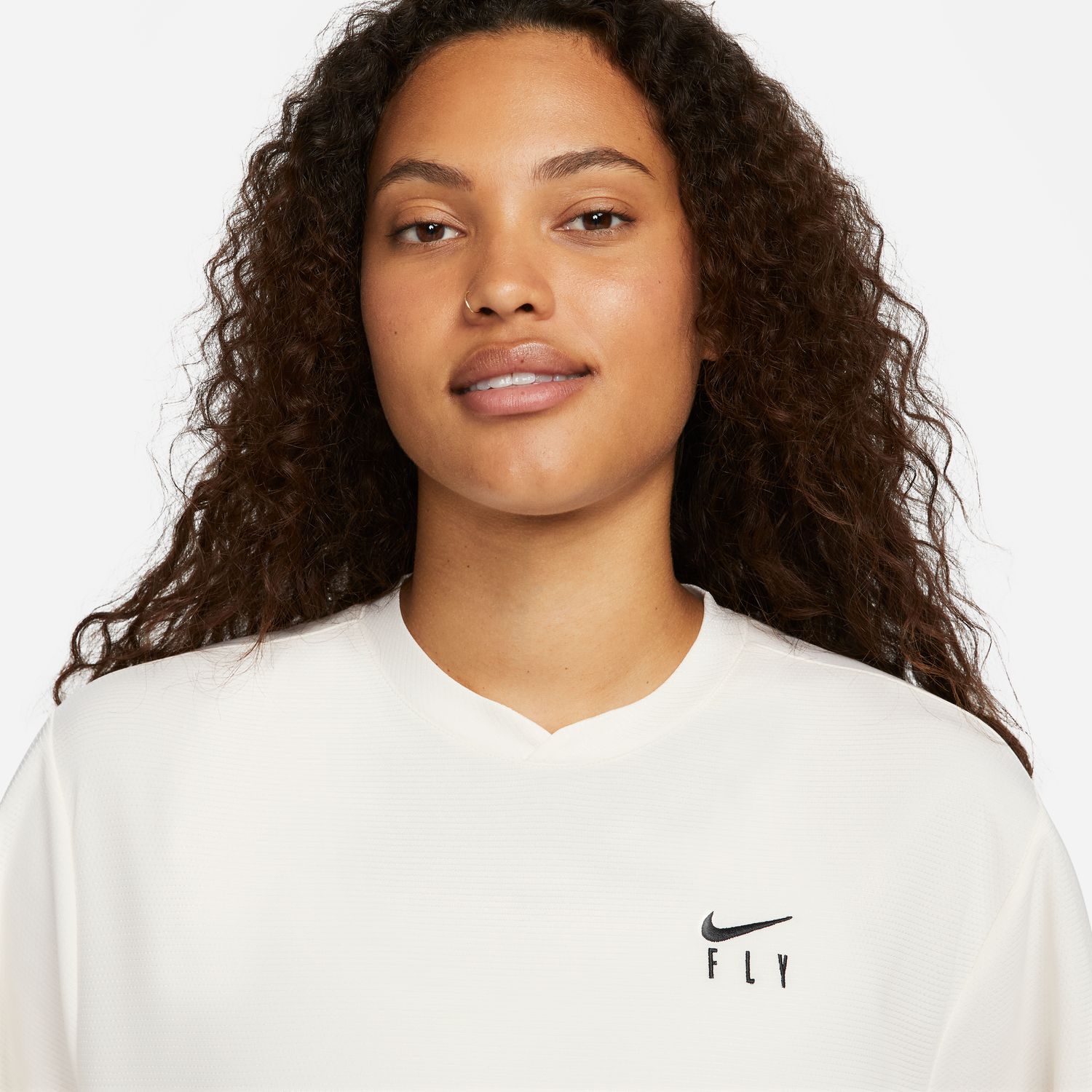 Dri-FIT Warmup Wmns Top Pale Ivory