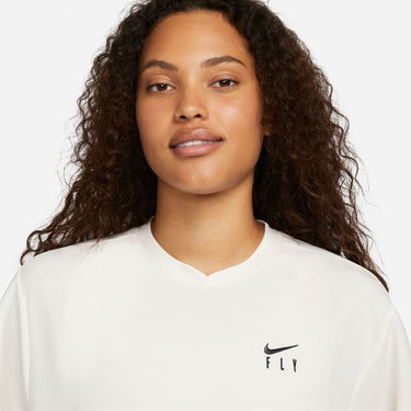 Tričko Nike Dri-FIT Warmup Wmns Top Pale Ivory Biela | FB7992-110, 3