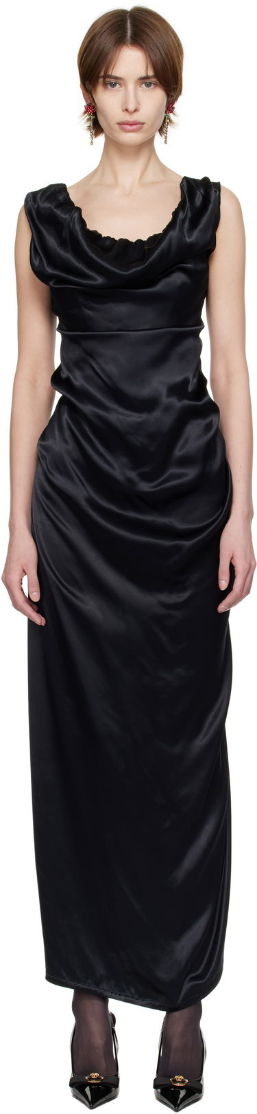 Šaty Vivienne Westwood Vivienne Westwood Ginnie Pencil Maxi Dress Čierna | 1101034V-W0128-, 0