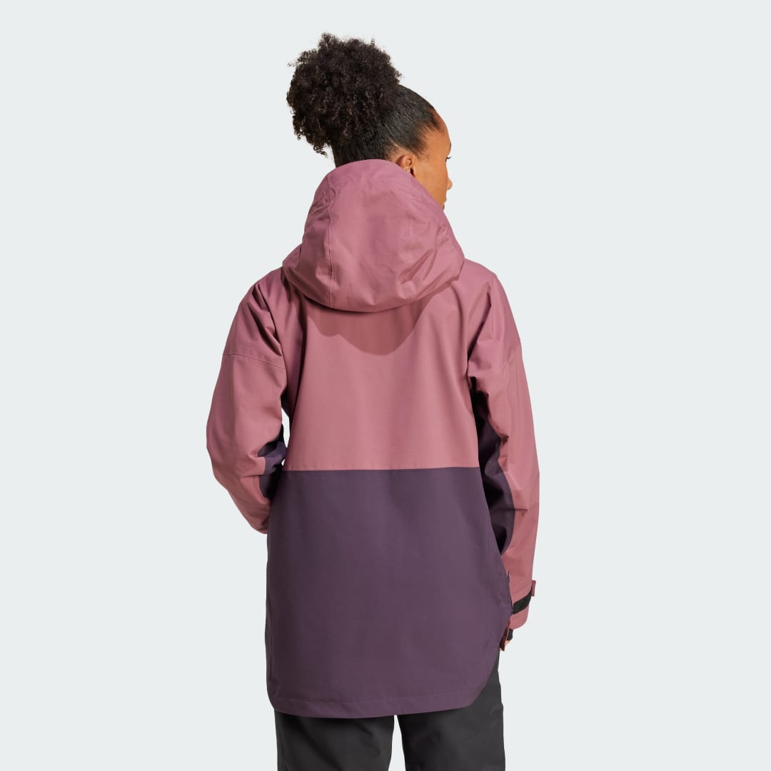 Vetrovka adidas Performance Terrex Xperior 2L Lined RAIN.RDY Fialová | JE4064, 1
