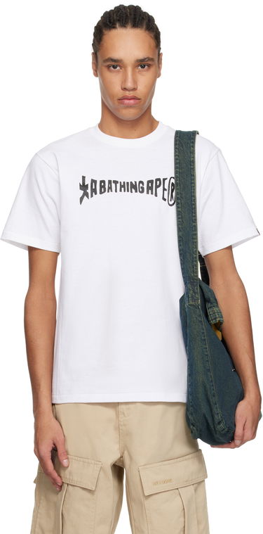 Tričko BAPE A Bathing Ape Souvenir T-Shirt Biela | 001TEK801053M, 0