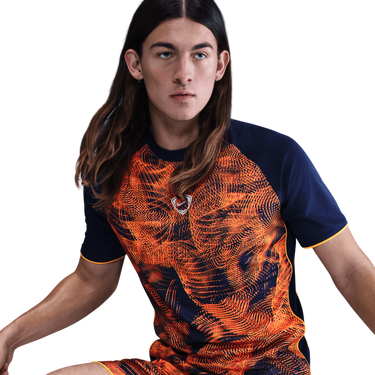 Tričko Nike Dri-FIT Academy+ All Over Print Training T-Shirt Navy | hv1824-494, 4