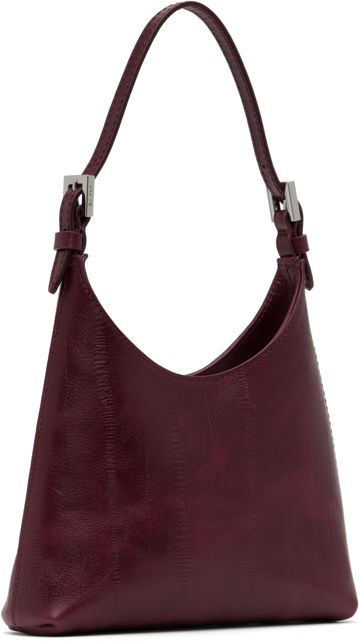 Taška cez rameno BY FAR BY FAR Baby Camryn Shoulder Bag Vínová | MWBTH031CL036RD028PL, 1
