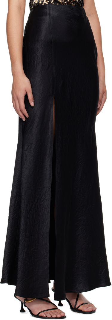 Sukňa Nanushka Nanushka Harlow Maxi Slit Skirt Čierna | NW24FWSK34300, 1