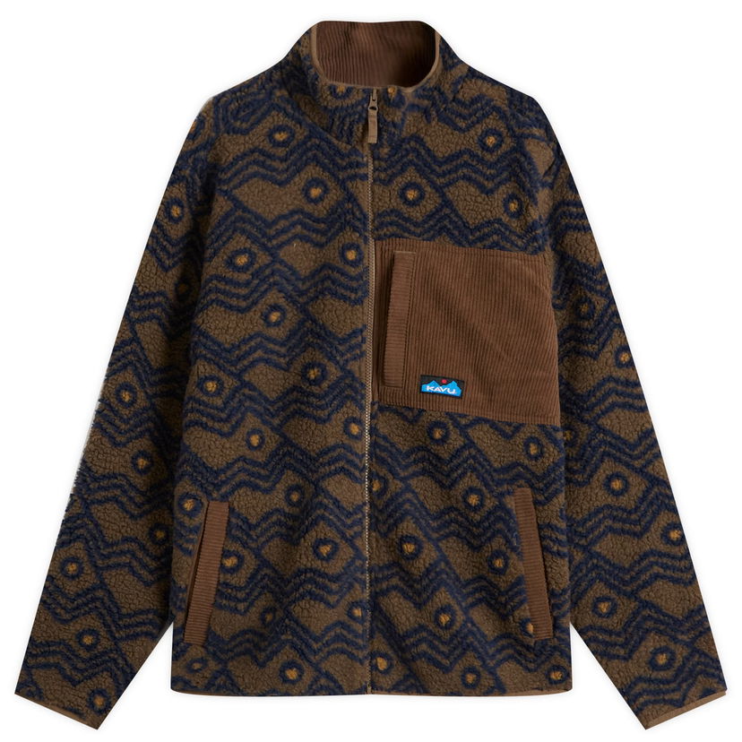 Bunda KAVU Wayside Fleece Jacket Hnedá | 5209-2733