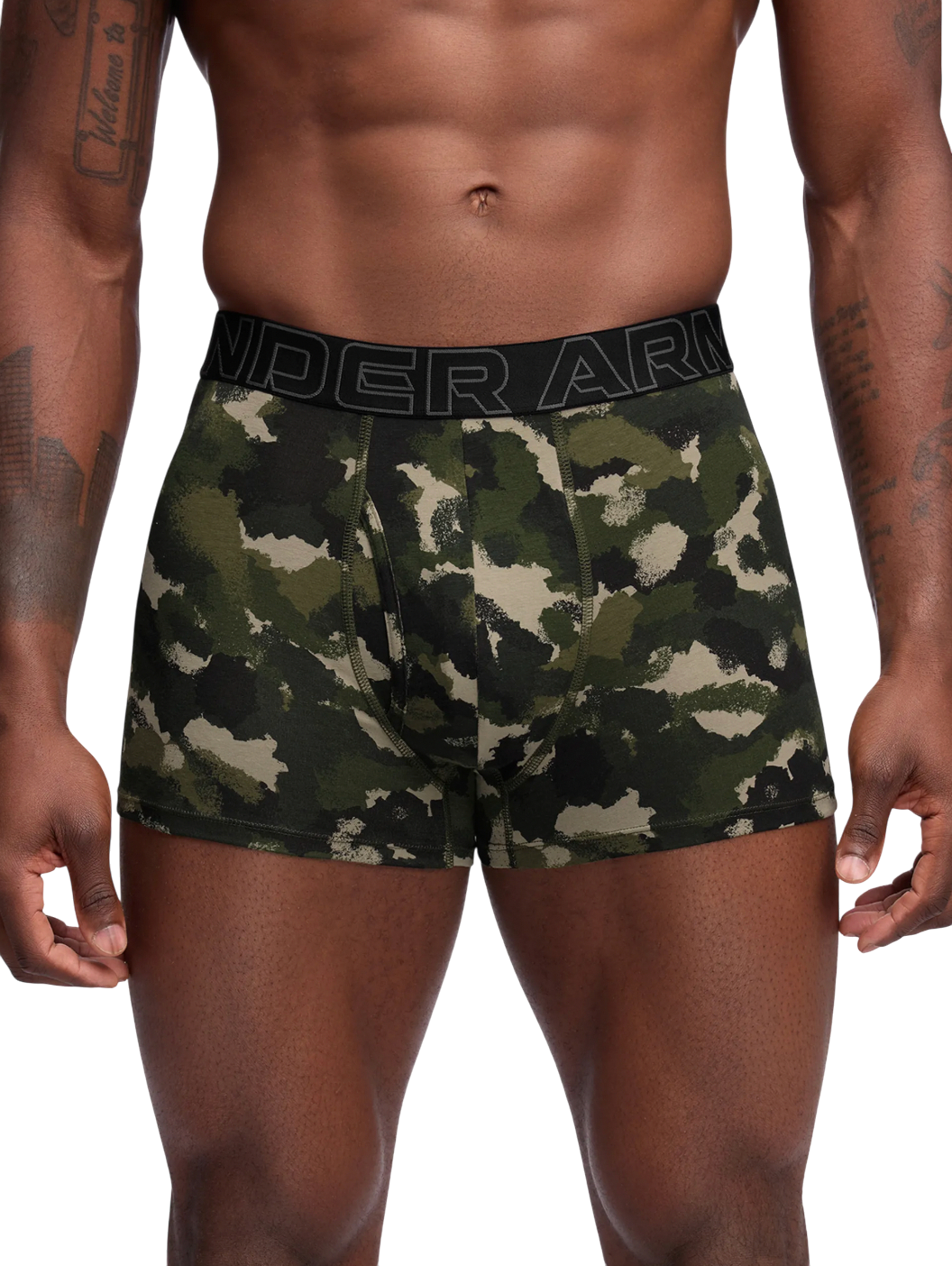 Boxerky Under Armour Performance Cotton Boxer Briefs 3-Pack with Print Rôznofarebný | 1383892-391, 1