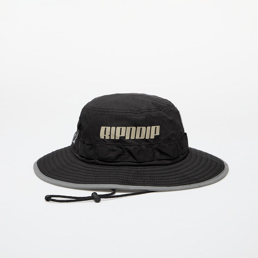 Klobúk RIPNDIP FC Boonie Hat Black/ Light Blue Universal Čierna | RNDFAL24204