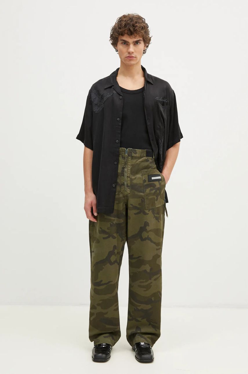 Maharishi Peace Dove Embroidered Shirt