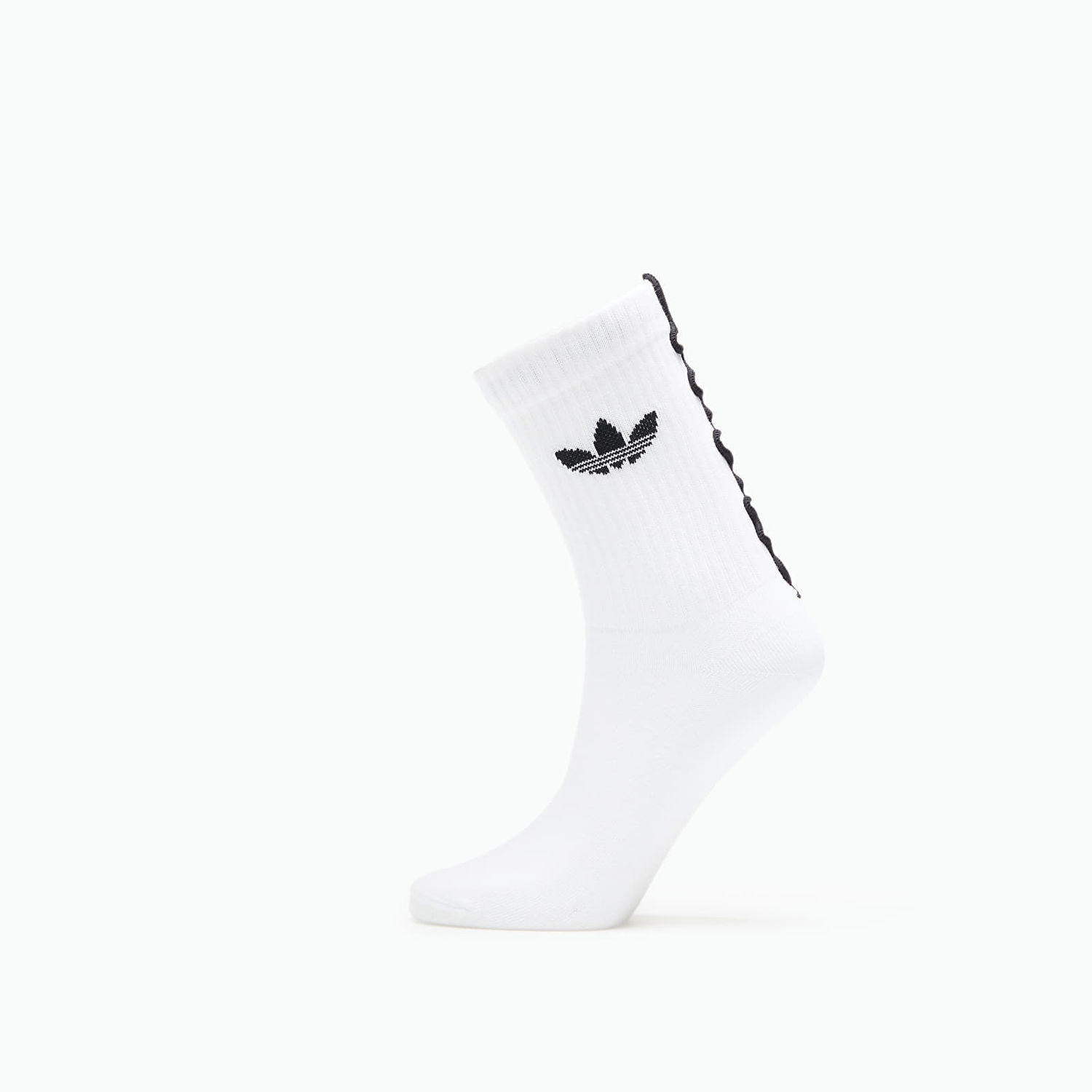 Ponožky adidas Performance Ribbed Crew Socks 2 Pairs Čierna | JX5211, 1