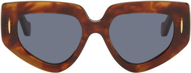 Slnečné okuliare Loewe Loewe Anagram Logo Thin Frame Sunglasses Hnedá | LW40155I@5153V 192337199707, 0