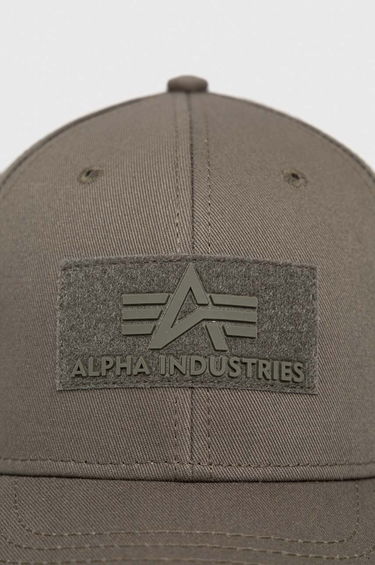 Šiltovka Alpha Industries Cap Šedá | 168903.257, 2