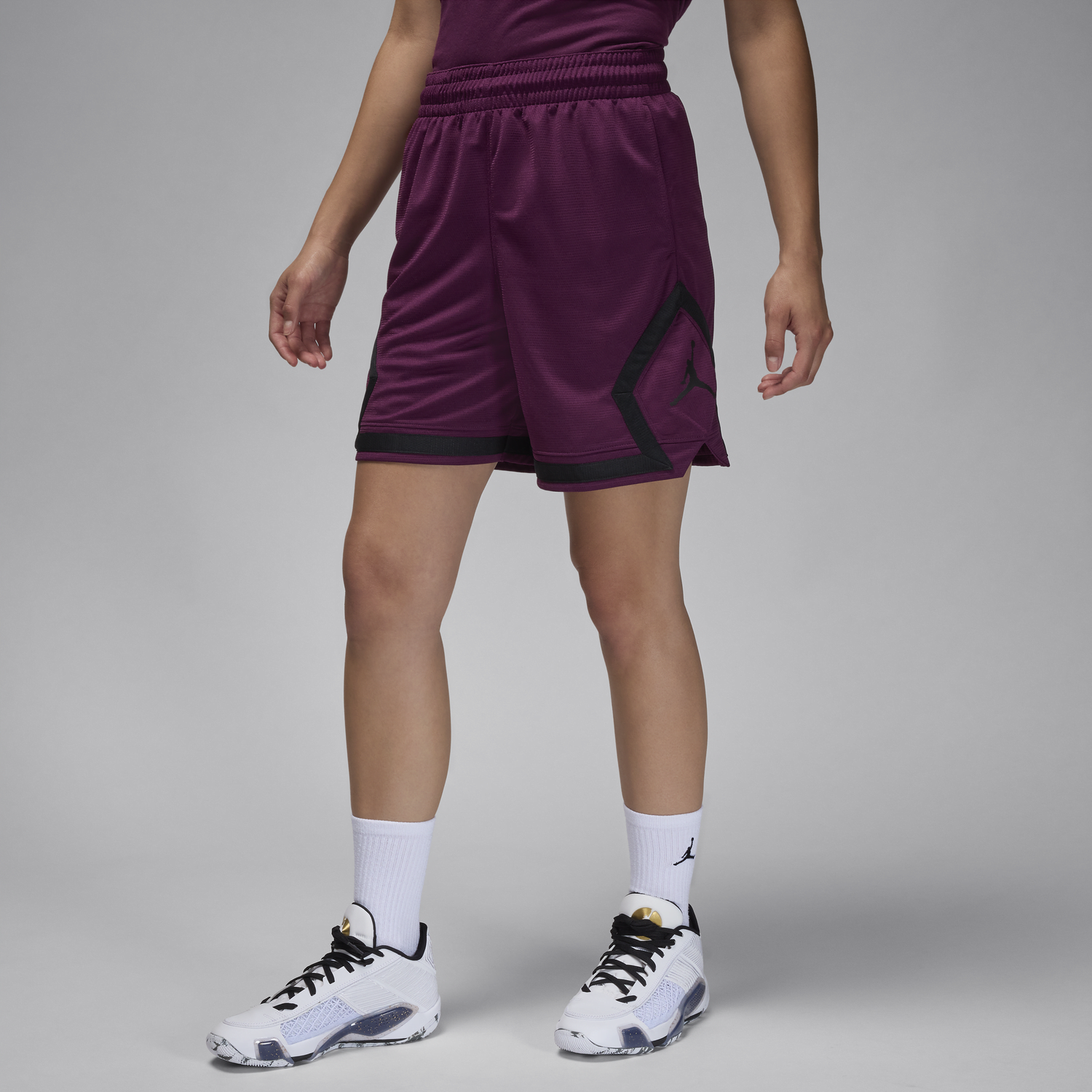 Šortky Jordan Jordan Sport Diamond Vínová | FB4588-610, 0