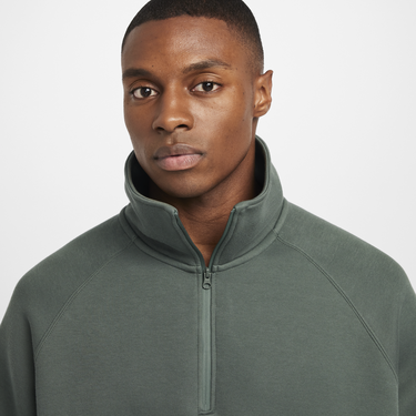 Mikina Nike Tech Fleece Half Zip Sweatshirt Zelené | FZ7568-338, 4