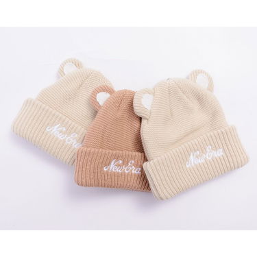Kulicha New Era New Era Knit Beanie with Ears (52-54 cm) Béžová | 60580874, 4