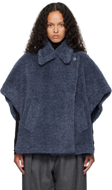 Sveter Max Mara Max Mara Tebe1 Cape Jacket Modrá | 2424736212600 MM10506, 0