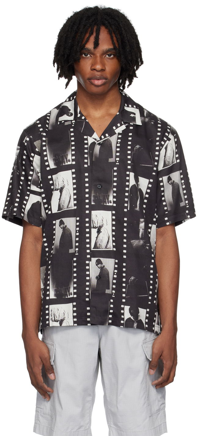 Košeľa Carhartt WIP Photo Strip Print Relaxed Fit Shirt Čierna | I033070, 0