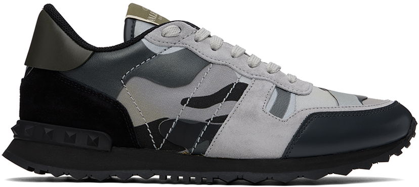 Tenisky a topánky Valentino Valentino Garavani Camouflage Rockrunner Šedá | 5Y2S0723XVU