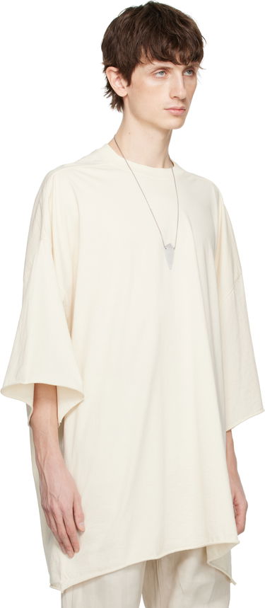 Tričko Rick Owens Rick Owens Hollywood Tommy T-Shirt Béžová | RU01E5283 JNC, 1
