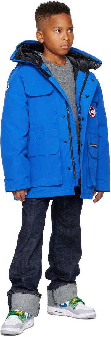 Parka Canada Goose Kids' Expedition Down Jacket Modrá | 4552YPB, 3