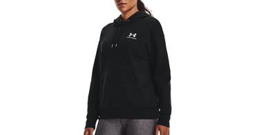 Mikina Under Armour Hoodie Essential Fleece Čierna | 1373033-001, 1