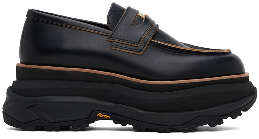 Oblečenie sacai sacai Platform Loafers Čierna | SCM-239