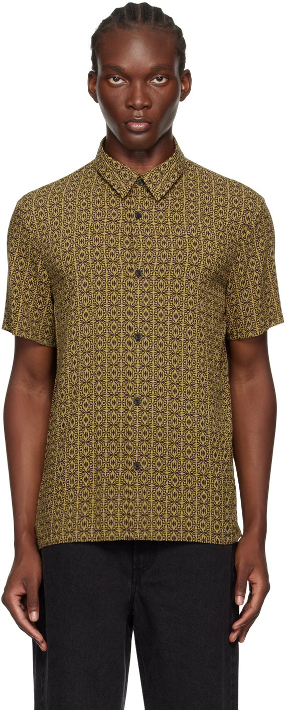 Yellow & Black Léandre Shirt