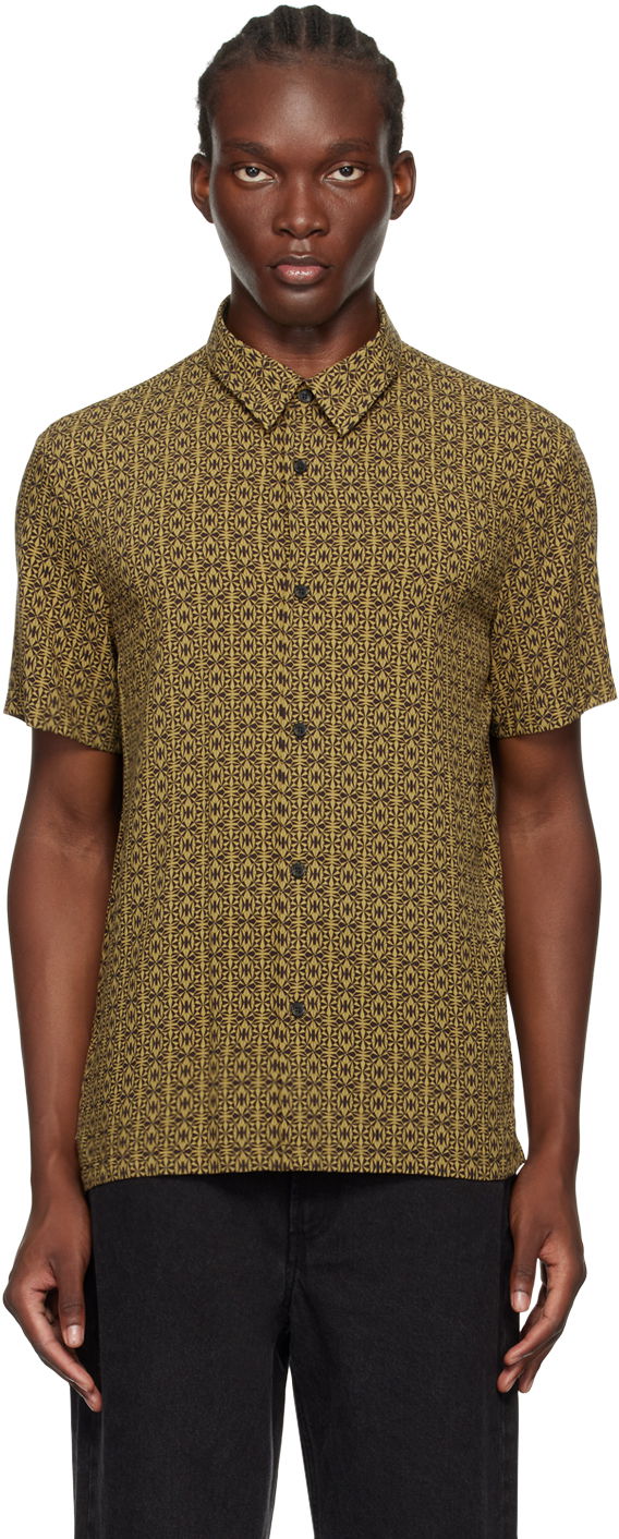 Košeľa A.P.C. Yellow & Black Léandre Shirt Žltá | VIAKV-H12455, 0