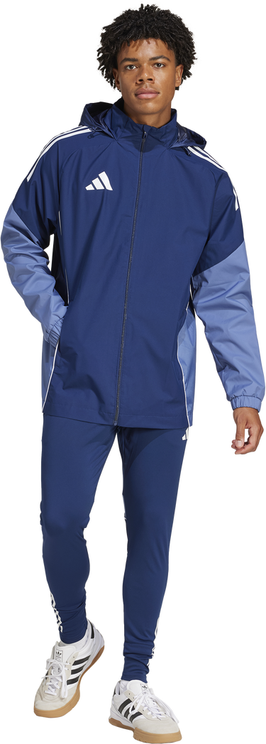 Vetrovka adidas Originals adidas TIRO25C AW Hooded Jacket Modrá | ji6543, 6