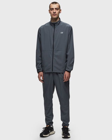 Vetrovka New Balance Athletics Stretch Woven Jacket Šedá | MJ41062-GT, 1