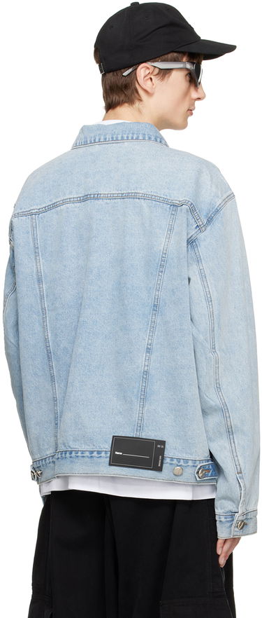 Bunda We11done We11done Oversized Denim Jacket Modrá | WD-DJ4-20-017-U-IC, 2