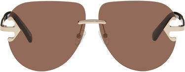 Slnečné okuliare Off-White Off-White Alexandria Sunglasses Hnedá | OERI14LS25MET0017660, 0