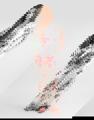 Košeľa Dolce & Gabbana Dolce & Gabbana Flower Bouquet-print Twill Vanity Shirt Rôznofarebný | F5S23TIS11IHA5ZO, 1