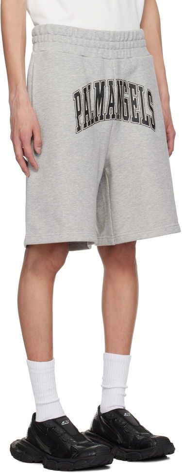 Šortky Palm Angels Palm Angels College Palm Shorts Šedá | PMCI028S25FLE0010810, 1