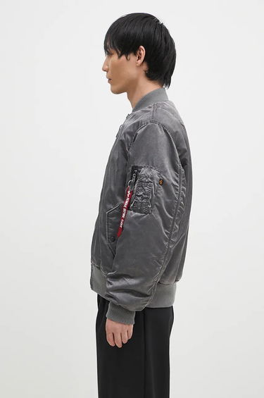 Bomber bunda Alpha Industries Bomber Jacket Oversize Šedá | 148127, 1