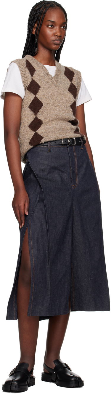 Opasok UNDERCOVER Leather Belt UP1E4W02 by Undercover Čierna | UP1E4W02, 4