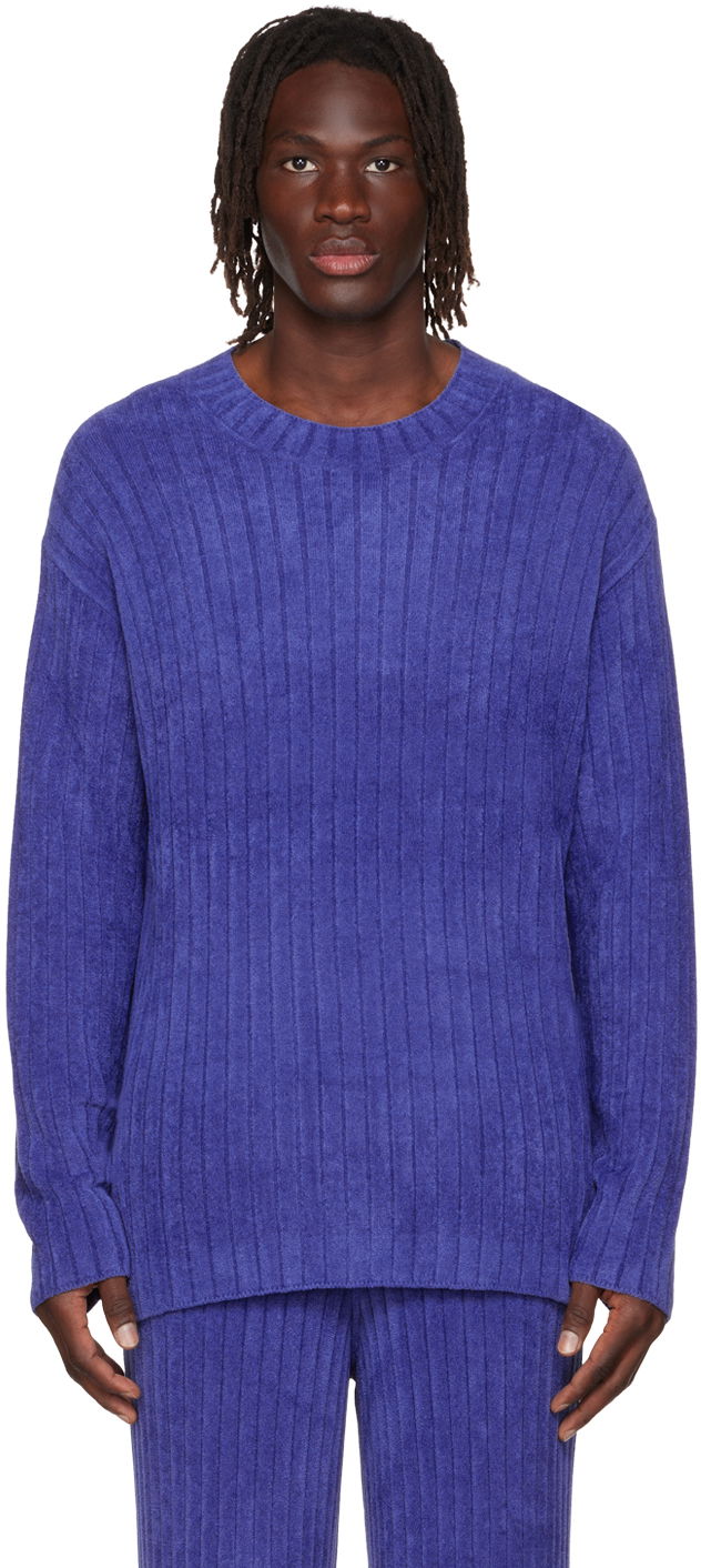 Sveter Dion Lee Dion Lee Blueprint Ribbed Knit Sweater Fialová | C7100P22, 0