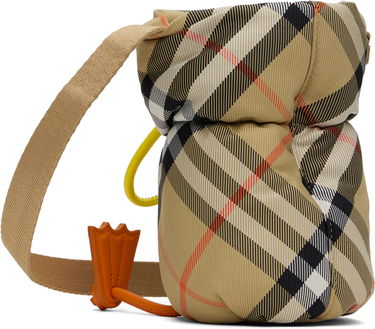 Taška cez rameno Burberry Bottle Bag Duck Nylon Béžová | 8089351, 2