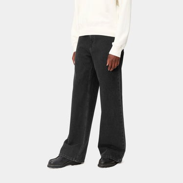 Nohavice Carhartt WIP Jane Pant "Black stone washed" Čierna | I030497_89_06, 3