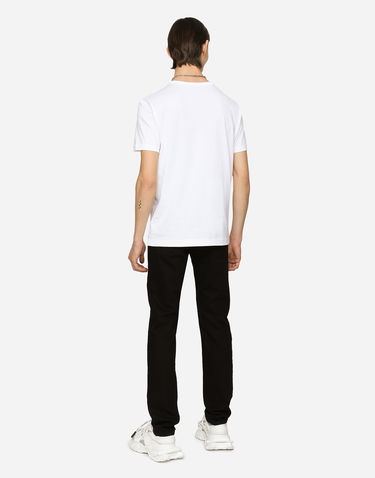 Džínsy Dolce & Gabbana Dolce & Gabbana Denim Jeans Čierna | GY07LDG8HD1S9001, 2