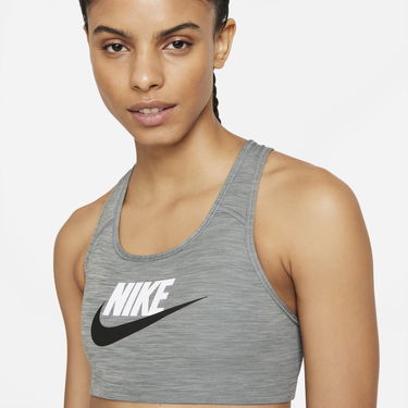 Podprsenka Nike Swoosh Medium Support Non-Padded Sports Bra Šedá | DM0579-084, 1