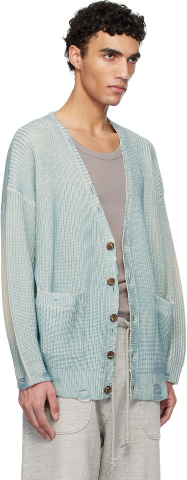 Sveter R13 R13 Oversized Knit Cardigan Modrá | R13MY198-Y183B, 1