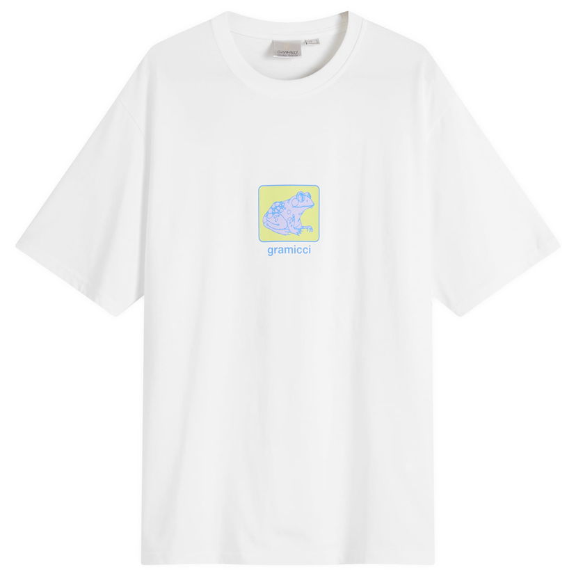 Tričko GRAMICCI Toad T-Shirt, Size Small Biela | G5FU-T089-WHT