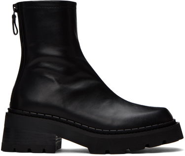 Oblečenie BY FAR BY FAR Alister Leather Ankle Boots Čierna | 22PFALIQBLNAP, 0