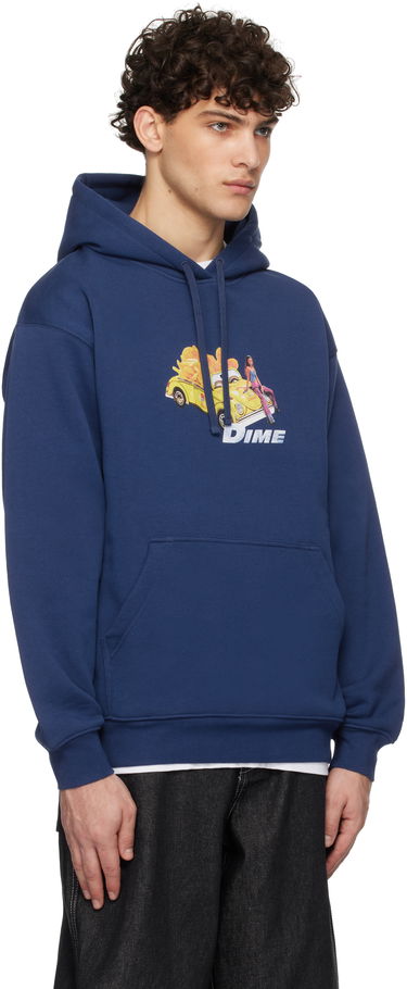 Mikina Dime 2Fast 2Delicious Graphic Print Hoodie Modrá | DIMEHO2448NVY, 1